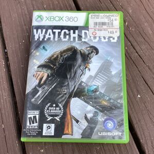 Watch Dogs (Xbox 360) 2-Disc Complete CIB – Ubisoft 2014 Tested & Working